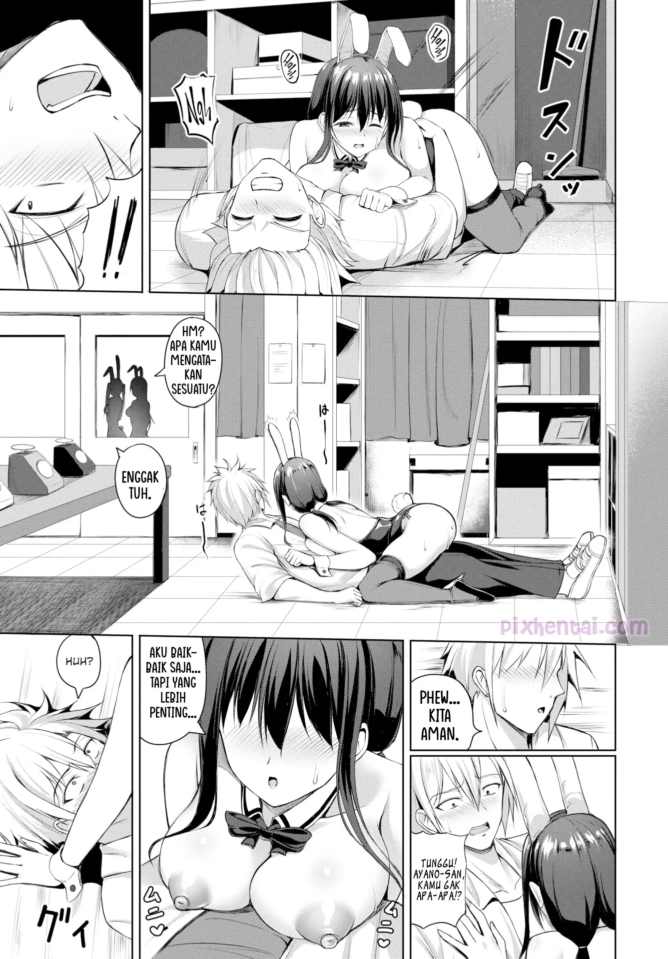 Komik hentai xxx manga sex bokep Pure x Bunny is Unfair 17